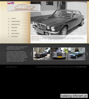 Jaguar do ślubu Kraków