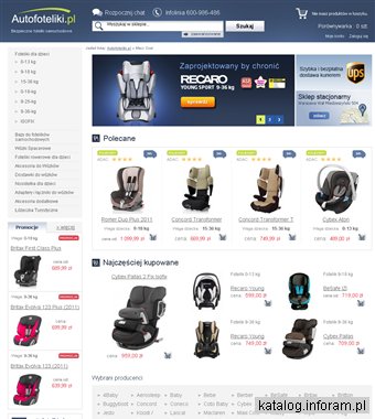 Autofoteliki – foteliki dziecięce dla Twojego malucha