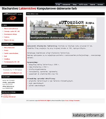 Autokolor Zięba Kętrzyn