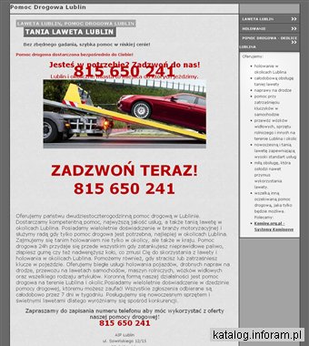 Pomoc Drogowa Lublin