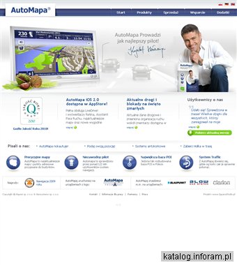 AutoMapa - samochodowa mapa Europy