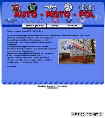 PHU AUTO MOTO POL auto części Lubin