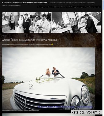 Autorska Fotografia Ślubna Łukasz Bednarczyk - zdjęcia dla wymagających