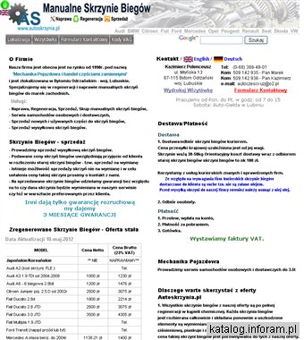 Skrzynie biegów - naprawa, regeneracja, sprzedaż