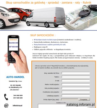 Skup samochodów Rybnik