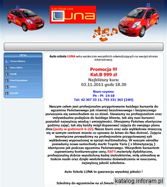 Auto szkoła prawo jazdy Łódź - autoszkolaluna.pl
