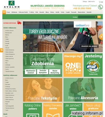 Gadżety reklamowe - avalonsportswear.com.pl