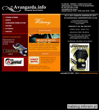 DJ SKLEP AVANGARDA