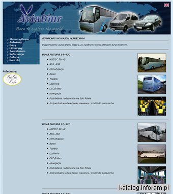 Polecane autokary wynajem Warszawa