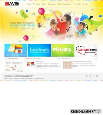 Producent placów zabaw - Firma Avis