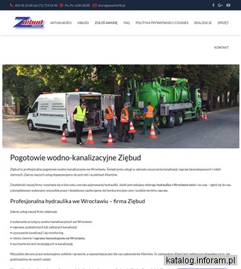 www.awarie24h.pl Czyszczenie kanalizacji