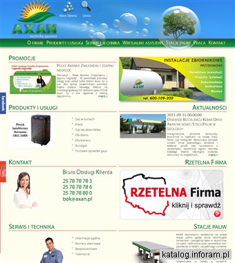 Montaż, serwis instalacji i zbiorników na gaz płynny. Hurtowa sprzedaż gazu i autogazu