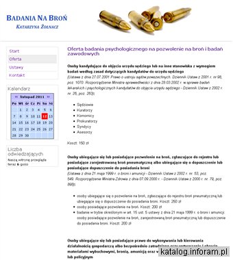 Badania psychologiczne na broń Lublin