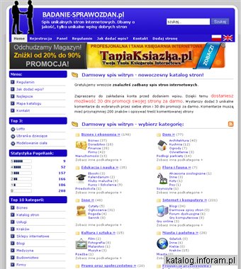 Katalog stron - badanie-sprawozdan.pl