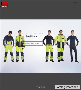 www.badinx.com - odzież robocza