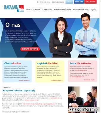 Profesjonalne kursy angielskiego dla firm - Bakałarz