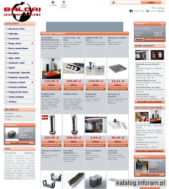 Internetowy sklep z akcesoriami meblowymi