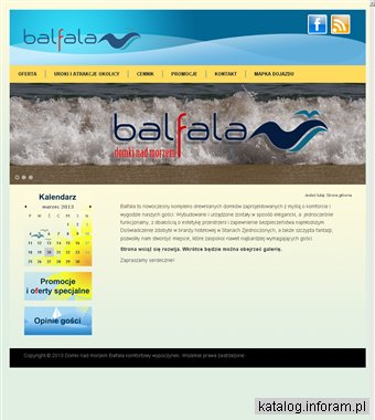 Domki nad morzem Balfala Ostrowo