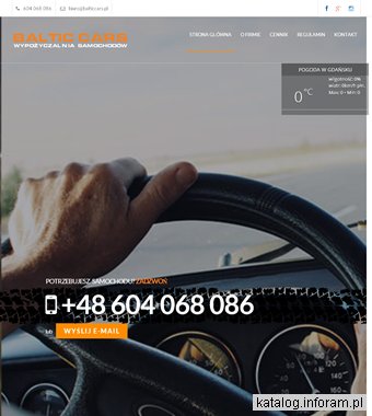 BALTICCARS Krótkoterminowy wynajem samochodów Trójmiasto