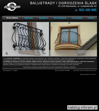 Balustrady Sosnowiec