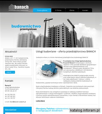 K. BANACH kierownik budowy Police