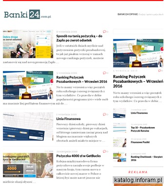 Banki24 blog kredyty