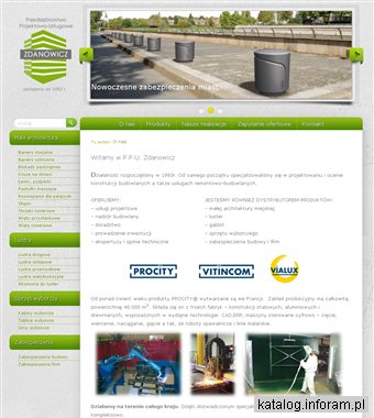 Mała architektura, zabezpieczenia budów, zabezpieczenia firm