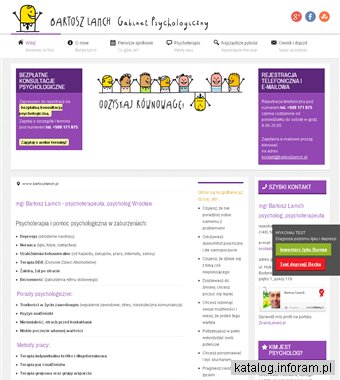 Psycholog Wrocław Krzyki - mgr Bartosz Lamch - psychoterapia