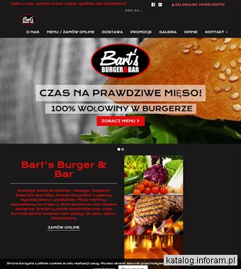 www.bartsburger.pl burger Warszawa