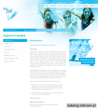 Basen Na Fali - oswajanie dzieci z wodą Poznań nauka pływania