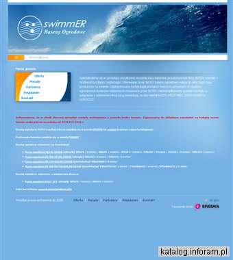 SwimmER Baseny Ogrodowe Intex