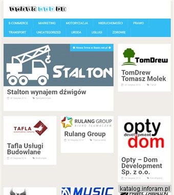 Katalof firm Basic.Net - miejsce dla Twojej firmy