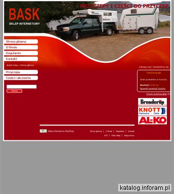 Przyczepy Koszalin, sklep online
