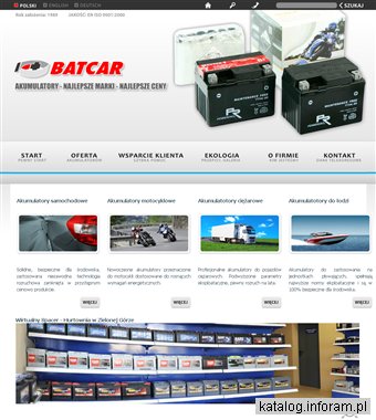 Akumulatory samochodowe - BatCar.pl
