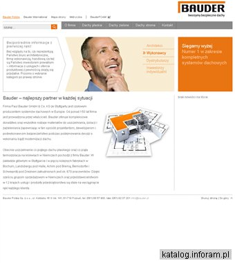 Bauder Polska Sp. z o.o. papa termozgrzewalna