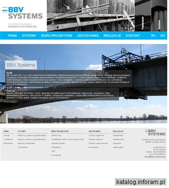 BBV Systems - geotechnika, sprężanie betonu i projekty inżynieryjne.