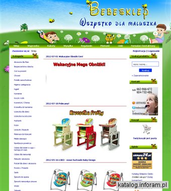 Łóżeczka dla dzieci, wózki dla dzieci-bebesklep.pl - wszystko dla maluszka