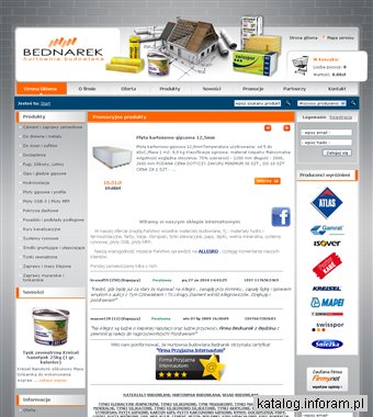 Hurtownia Materiałów Budowlanych Bednarek Śląsk