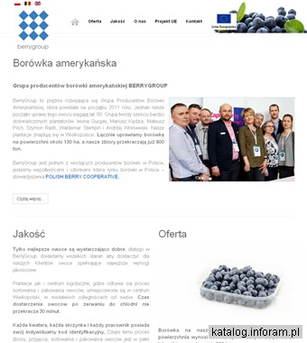 BERRYGROUP export borówki amerykańskiej