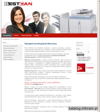 Wynajem kopiarek Warszawa