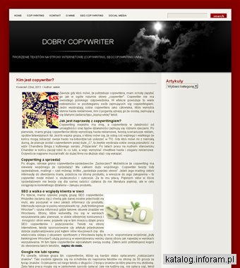 Dobry copywriter poleca