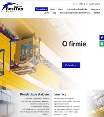 Konstrukcje stalowe besttap.pl