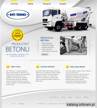 Bet-Trans - usługi przemysłowe