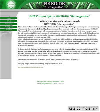Szkolenie Bhp Poznań - BKSDiDK Bez wypadku