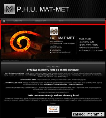 P.H.U. MAT-MET ELEMENTY KUTE DO BRAM