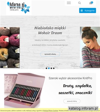 www.biferno.pl akcesoria dziewiarskie