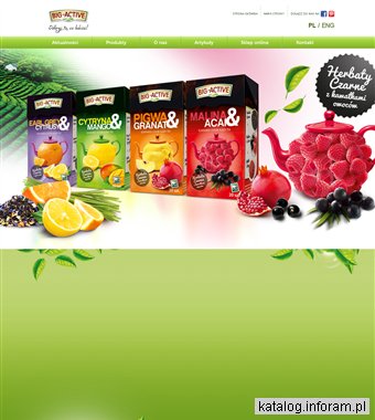 Herbaty smakowe Big Active