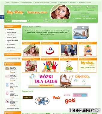 Sklep internetowy z produktami dla dzieci - big-shop.pl