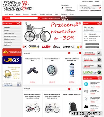 Sklep rowerowy Bikemultisport