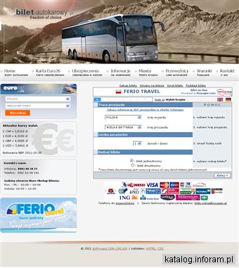 Bilety autokarowe Online